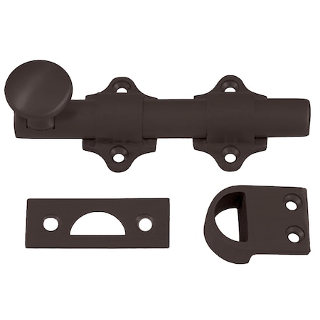 Ives Dutch Door Bolt Door Bolt, 5/8" Throw, US10B 054B10B